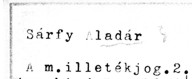 Cédula megtekintése