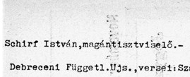 Cédula megtekintése