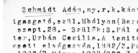 Cédula megtekintése