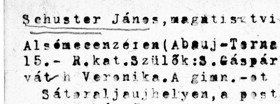 Cédula megtekintése