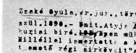 Cédula megtekintése