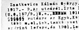 Cédula megtekintése
